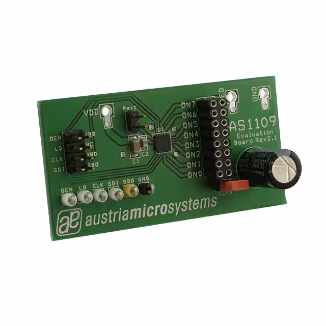 AS1109-QF_EK_ST ams OSRAM  Cartes d'évaluation - Pilotes LED